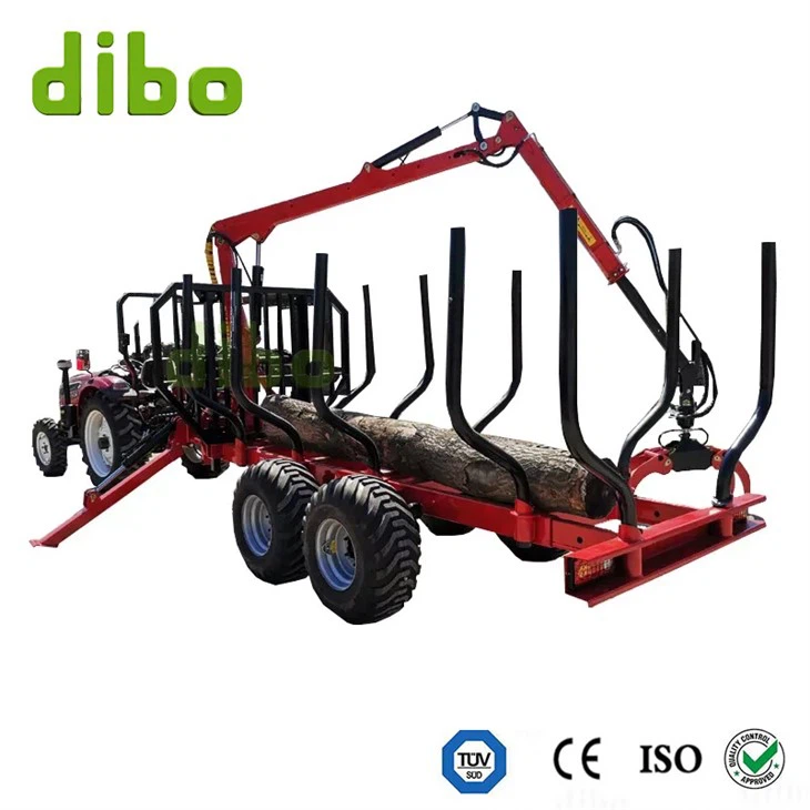 Žerjav za hlode za prikolico Tendam